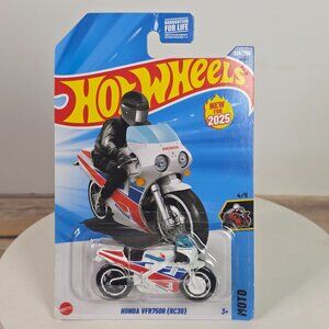 Hot Wheels Honda VFR750R (RC30) 1:64 Die-Cast Motorcycle Collectible Toy